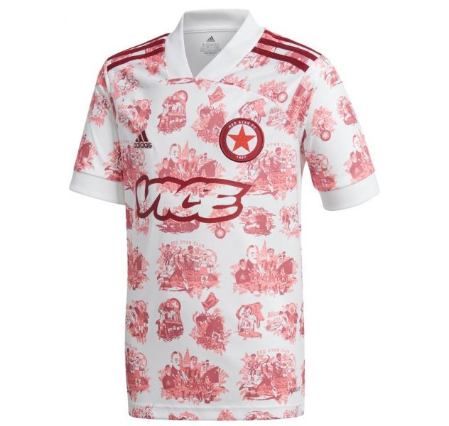 Adidas Red Star FC Away 20/21 Junior Foto 1