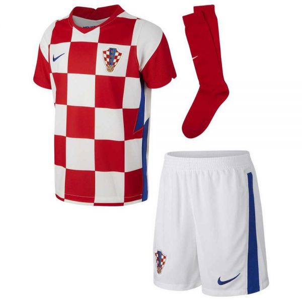 Nike Croatia Breathe Kit Home 20/21 Junior Foto 1