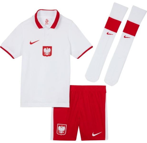 Nike Poland Breathe Kit Home 20/21 Junior Foto 1