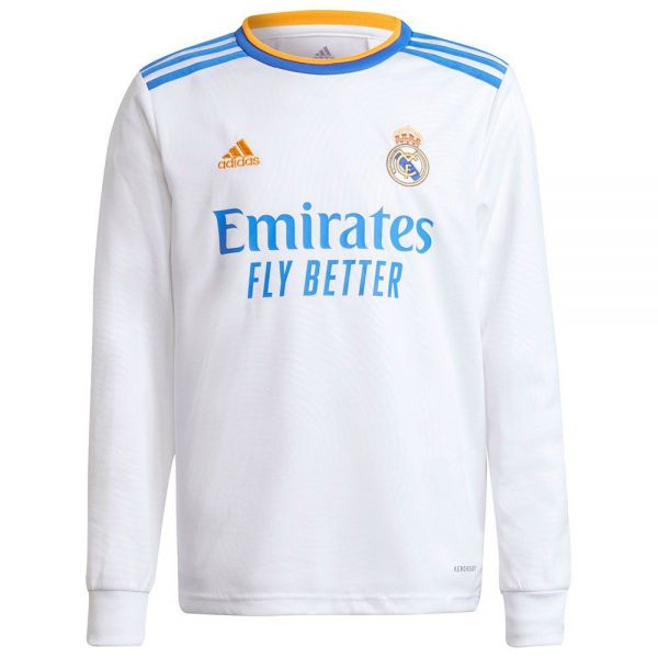 Adidas Real madrid 21/22 home long sleeve shirt junior Foto 1