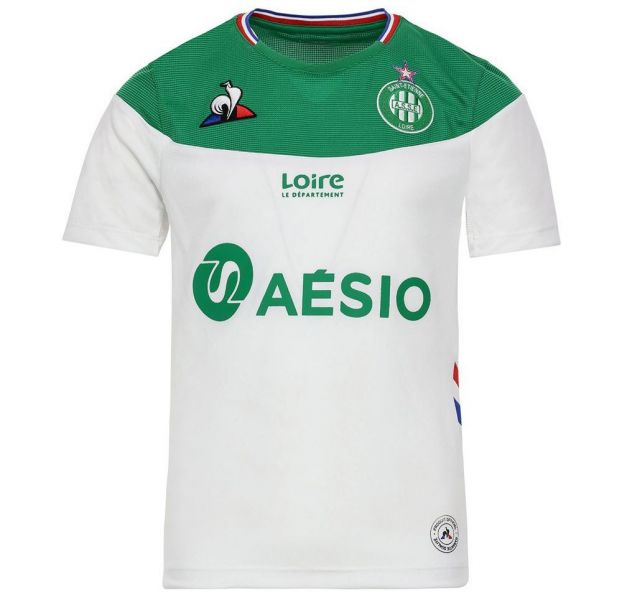 Le coq sportif As saint etienne away 19/20 junior t-shirt Foto 1