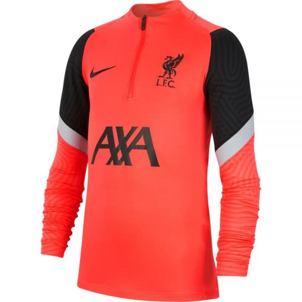 Nike Liverpool fc dri fit strike 20/21 junior t-shirt Foto 1