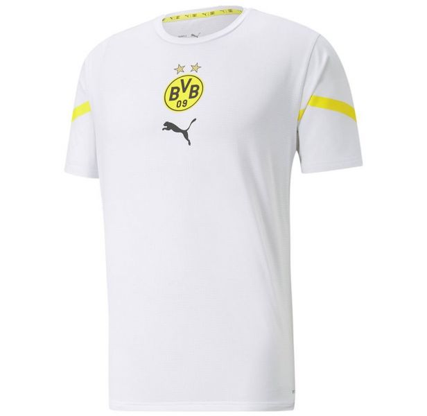 PUMA Borussia Dortmund - Camiseta para hombre, talla 22/23, color negro,  amarillo, Negro, Amarillo