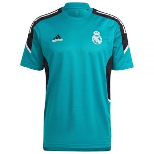 Equipación de fútbol Adidas  camiseta manga corta entrenamiento real madrid 21/22 eu