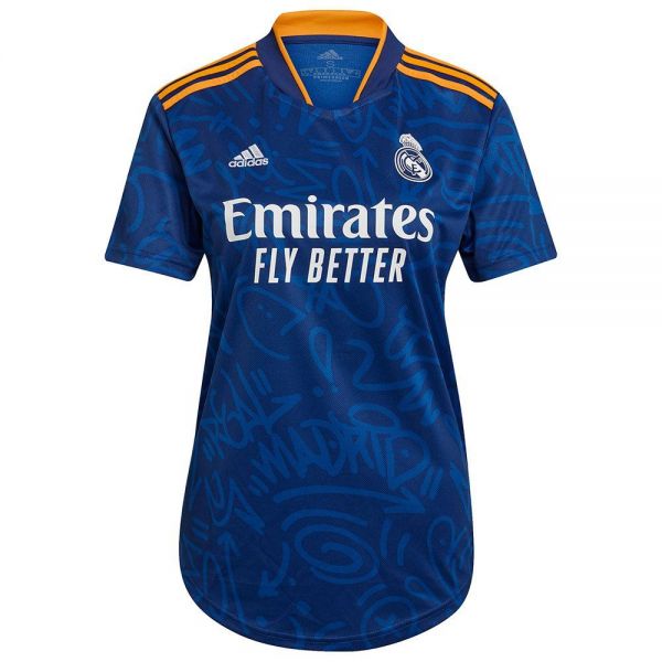 Adidas  Camiseta Manga Corta Real Madrid 21/22 Segunda Equipación Woman Foto 1