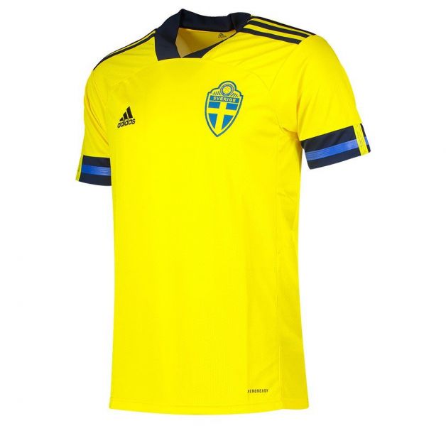 Adidas  Camiseta Suecia Primera Equipación 2020 Foto 1