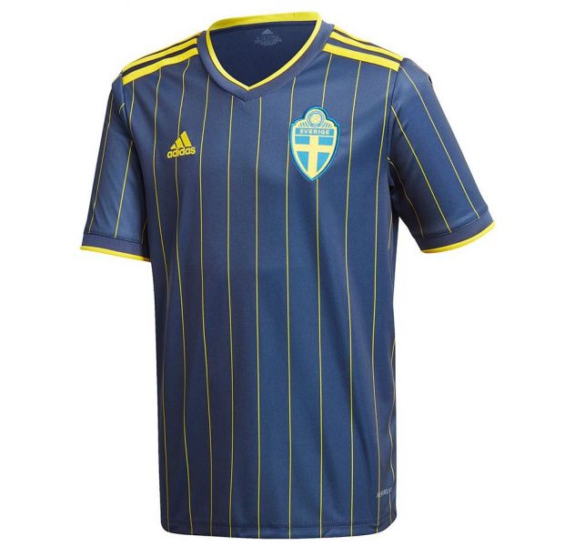 Adidas  Camiseta Suecia Segunda Equipación 2020 Júnior Foto 1